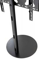 TV Ständer rund schwarz-matt 