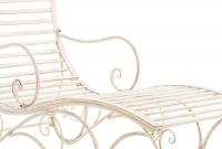 Gartenliege Amiens antik-creme 