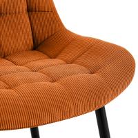 Esszimmerstuhl Sardna Cord orange 
