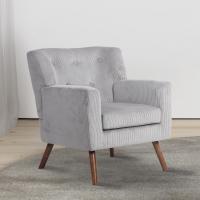 Sessel Kioni Cord grau