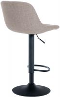 Barhocker Loft Stoff taupe 