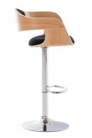 2er Set Barhocker Kingston Stoff natura/schwarz 