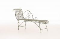 Gartenbank Karma antik-grün 