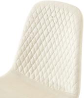Stuhl Giverny Samt creme 