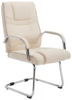 2er Set Stühle Attila Stoff creme 