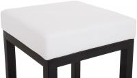Barhocker Taylor B85 Kunstleder weiß 