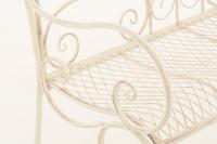 Gartenbank Tara antik-creme 