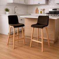Barhocker Hover Samt Natura braun 