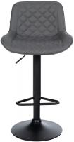 2er Set Barhocker Kasson Kunstleder  grau 