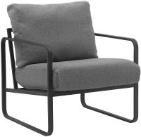 Lounger Manea Stoff dunkelgrau 