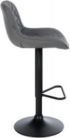 2er Set Barhocker Kasson Kunstleder  grau 