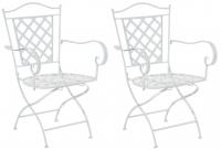 2er Set Stühle Adara weiß