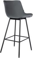 Barhocker Weston Kunstleder grau 