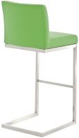 2er Set Barhocker Paros Kunstleder grün 
