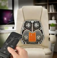 Bürostuhl Rubia mit Massagefunktion Kunstleder creme 