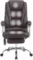 Bürostuhl Pacific mit Massagefunktion V2 braun 