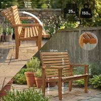 Reclining Teakbank Nicosia 120 cm teak 