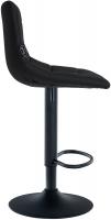 2er Set Barhocker Jerry Kunstleder schwarz schwarz 