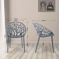 Sitzgruppe Hoscana  anthrazit 