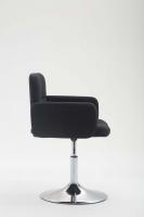 Lounger Los Angeles Stoff schwarz 