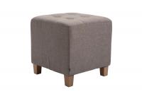 Sitzhocker Pharao, antik-hell taupe 