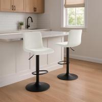 Barhocker Hover Samt B creme