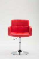 Lounger Los Angeles Kunstleder rot 