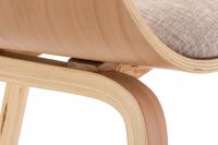 2er Set Stühle Kingston Stoff natura/creme 