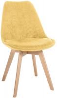 Stuhl Linares Cord gelb 
