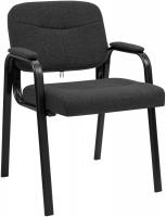 Besucherstuhl Rheon Stoff grau