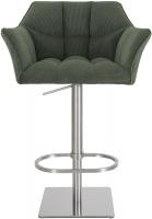 Barhocker Damaso E Cord grün 