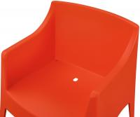 6er Set Stühle Bartal orange 
