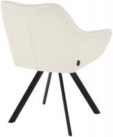 Esszimmerstuhl Scott Samt creme 