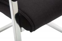 2er Set Freischwinger XXL Anubis Stoff schwarz 
