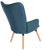 Sessel Garding Stoff blau 