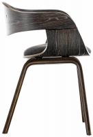 2er Set Stühle Kingston Stoff grau/dunkelgrau 