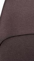 Barhocker Corbin Stoff Square schwarz braun 