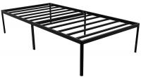 Metallbett Hamlin 200x100x41 cm schwarz 