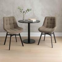 Stuhl Colby Stoff taupe