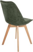 4er Set Stuhl Linares Cord grün 