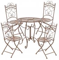 Tisch Indra antik braun Tisch Indra antik braun