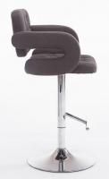 2er Set Barhocker Dublin Stoff dunkelgrau 