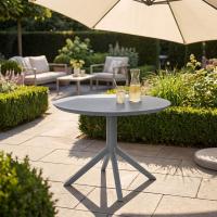 Tisch Sky rund 105 cm dunkelgrau 
