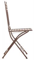 2er Set Klappstuhl Asina antik braun 