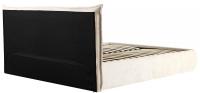 Bett Mirka 160x200 cm Stoff creme 