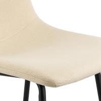Barhocker Altona Stoff creme 