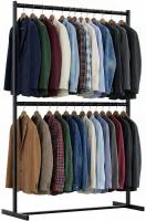 Kleiderständer Helga 120x185 cm schwarz 