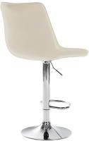 Barhocker Toni Kunstleder chrom creme 