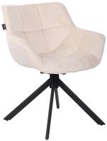 Stuhl Westport Samt creme