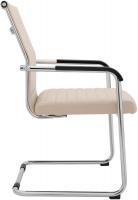 2er Set Besucherstuhl Hakon creme 